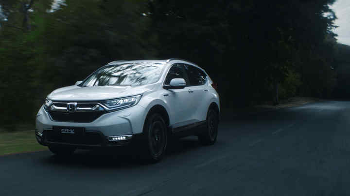 Honda CR-V Hybrid, Seitenansicht.