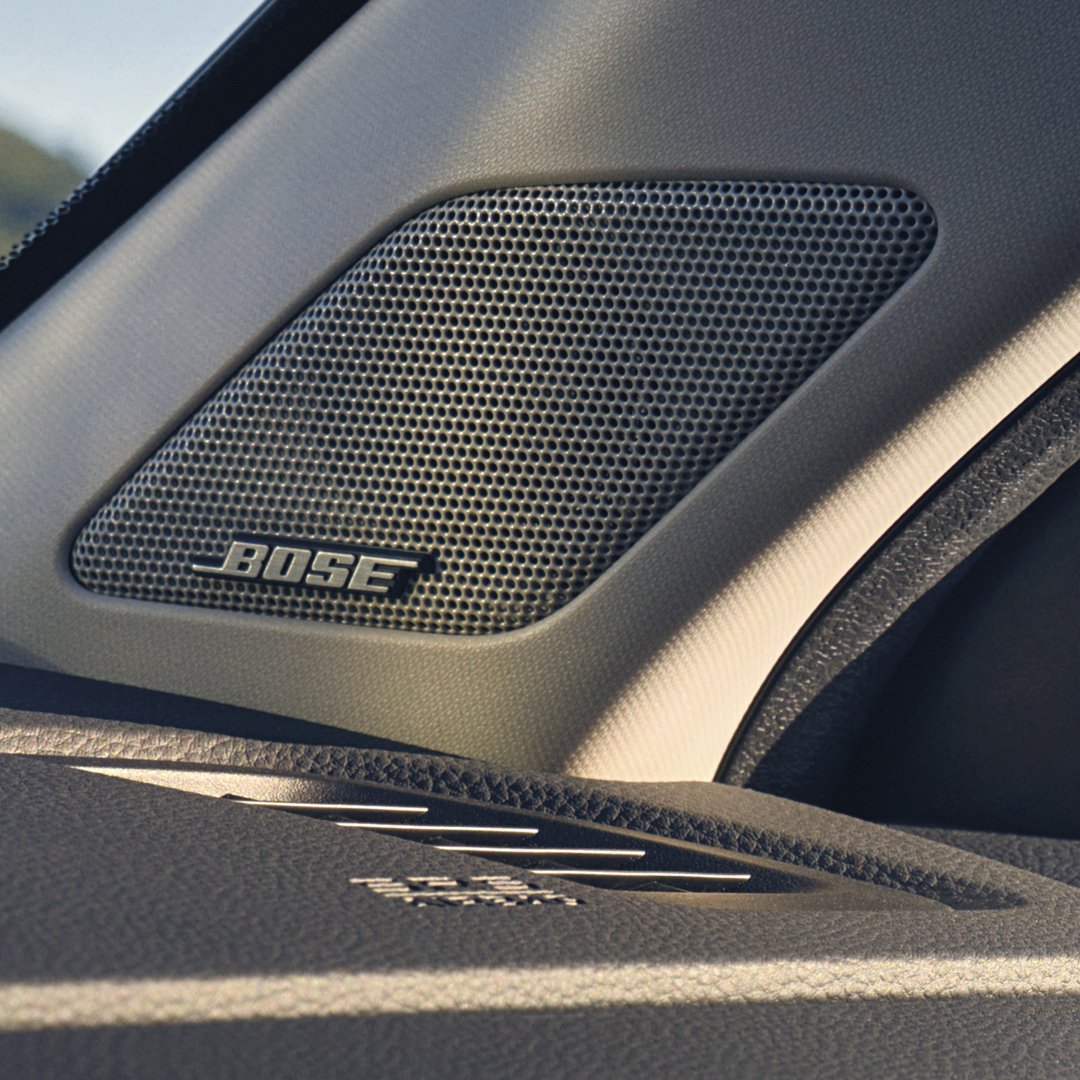 Honda CR-V Hybrid, Nahaufnahme der Bose-Lautsprecher.