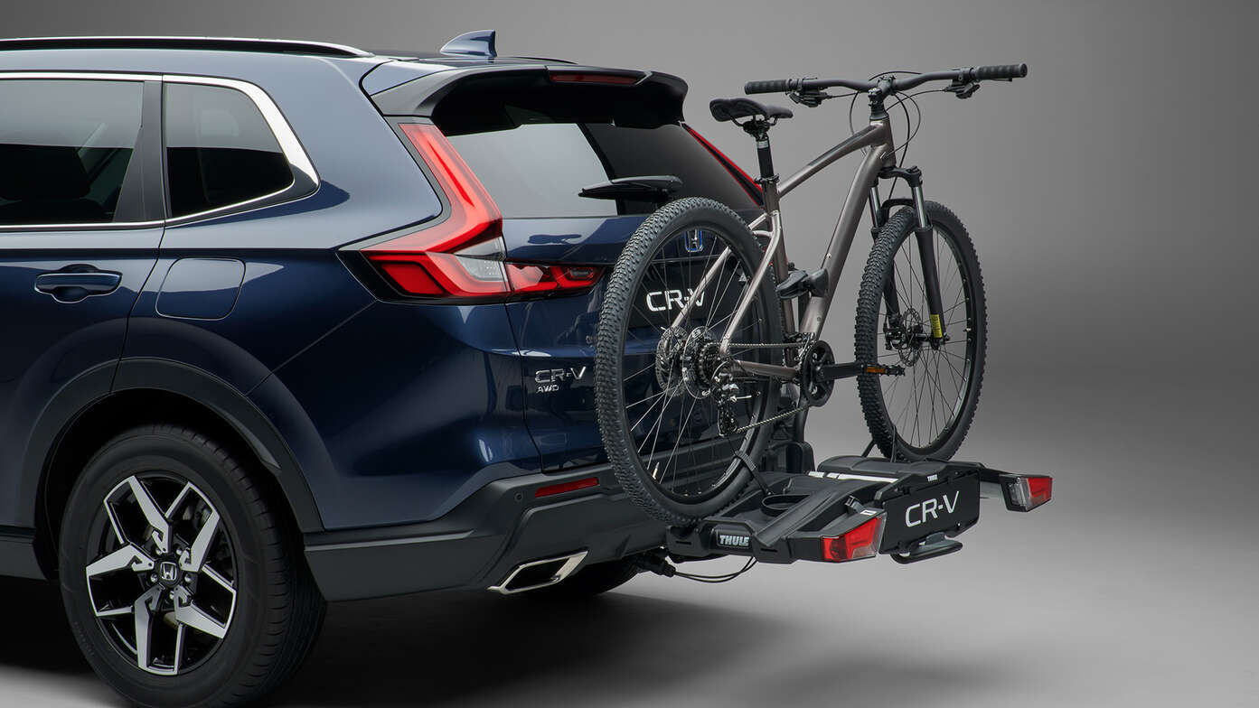 CR-V Hybrid-SUV, Thule-Fahrradträger – Easyfold XT