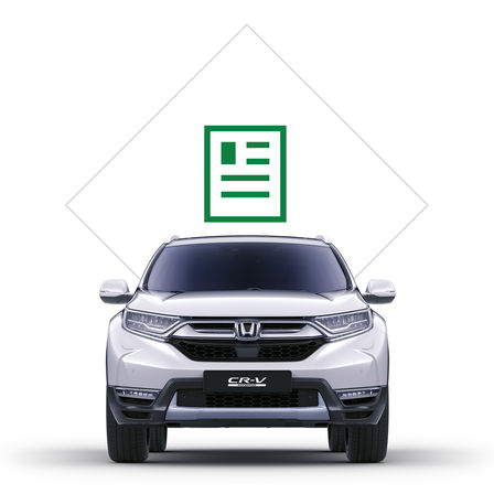 Honda CR-V Hybrid brochure icon.