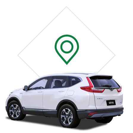 Honda CR-V Hybrid dealer search icon.