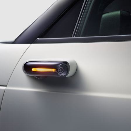 Nahaufnahme des Türschwellers des Honda Prototype.