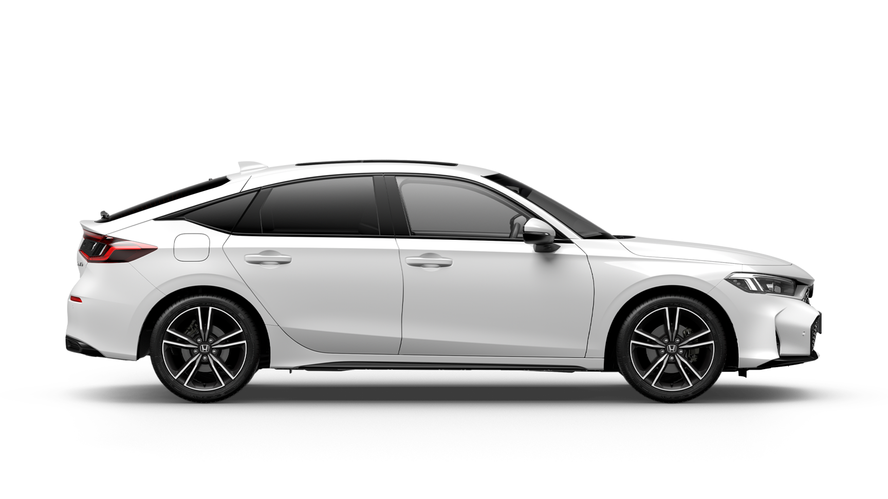 Neuer Honda Civic im Seitenprofil