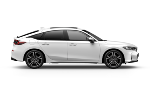 Neuer Honda Civic im Seitenprofil