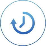 Blaues Symbol: Schnellladefunktion
