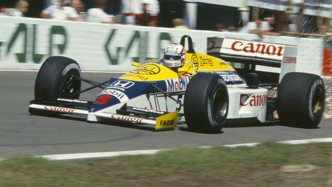 Keke Rosberg gewann den Grossen Preis von Dallas in den USA in einem Williams-Rennwagen mit Honda Motor.