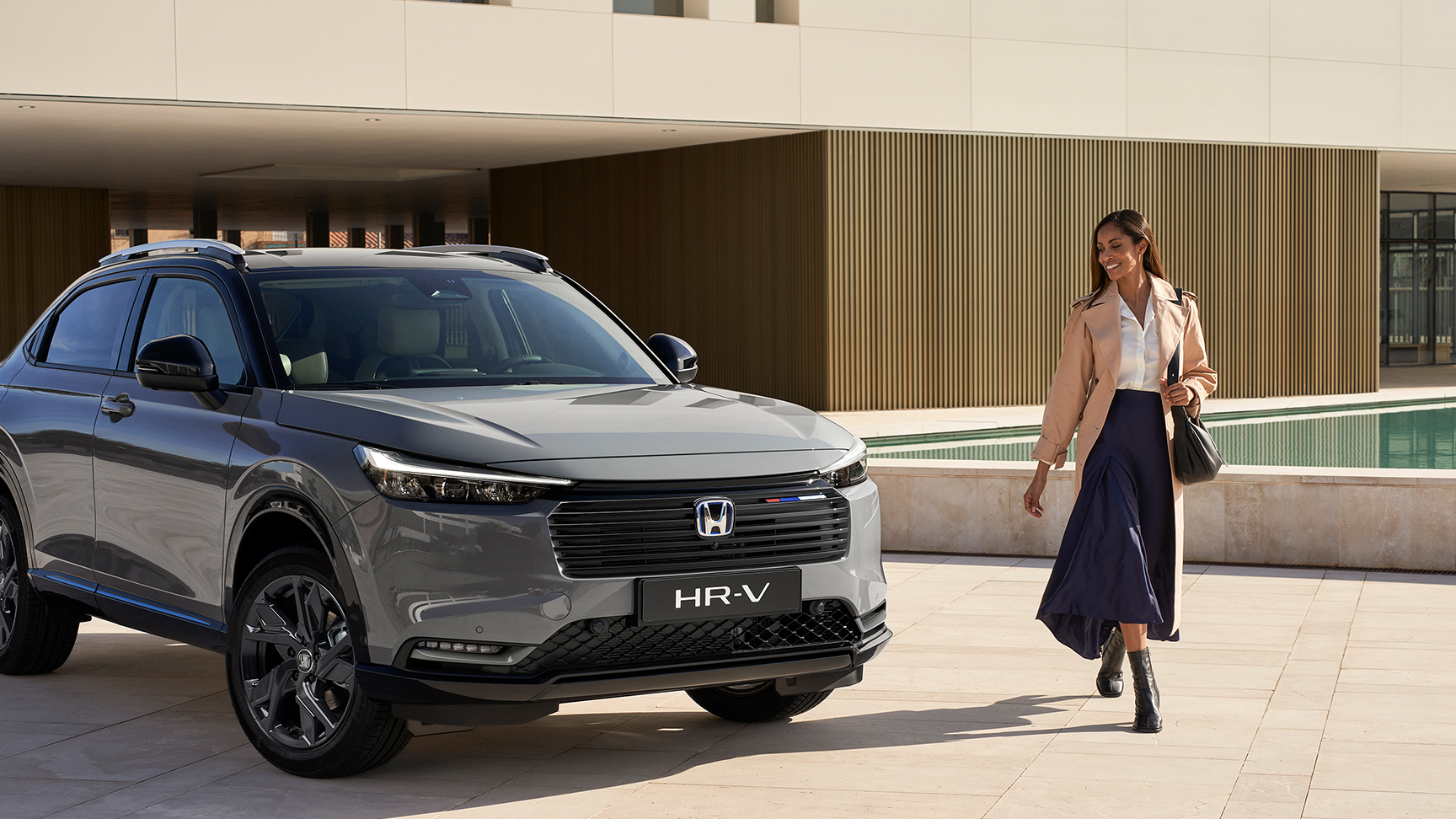 Honda HR-V Black-Paket in Einfahrt