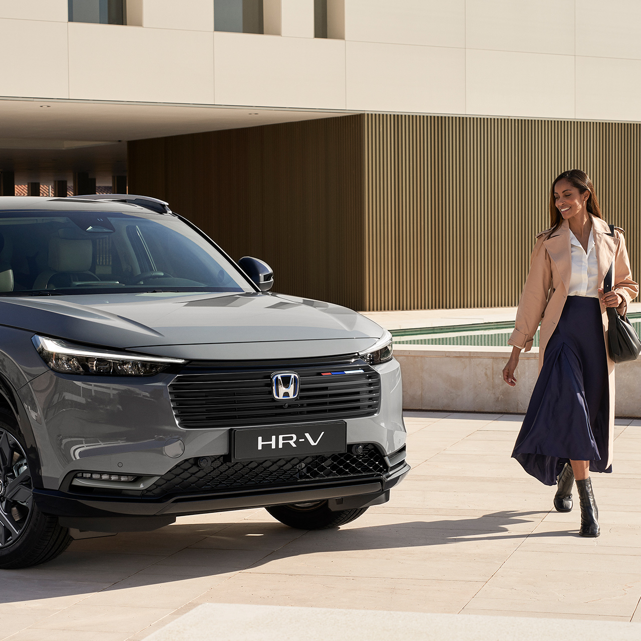 Honda HR-V Black-Paket in Einfahrt