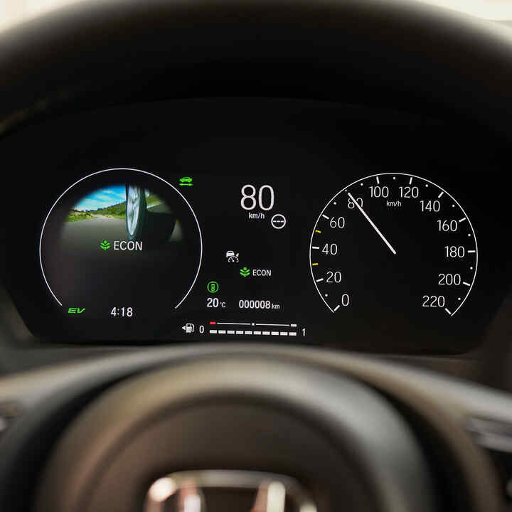 Digitale Fahreranzeige