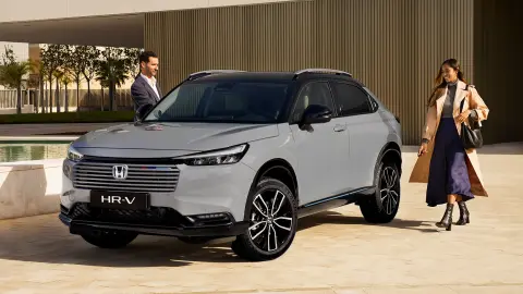 Nahaufnahme der Farbe des Honda HR-V