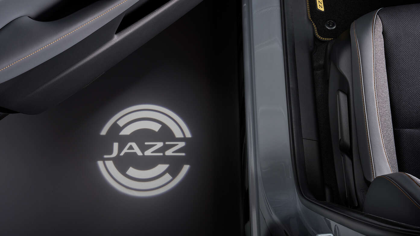 Close up of Honda Jazz Hybrid foldable boot organiser.