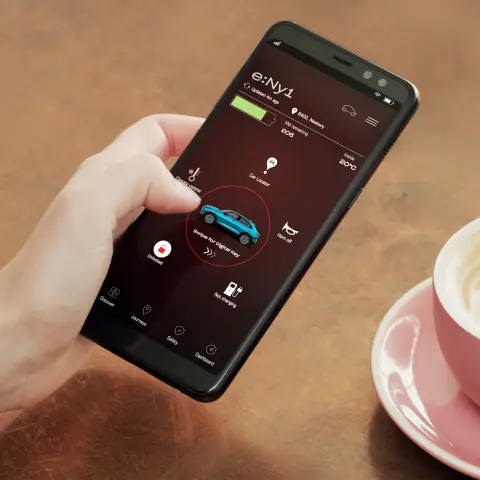 Digital Key von My Honda+ auf einem Smartphone-Bildschirm. 