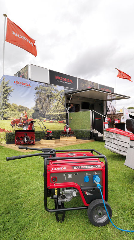 EM Hightech-Rahmenger&auml;t im Einsatz.