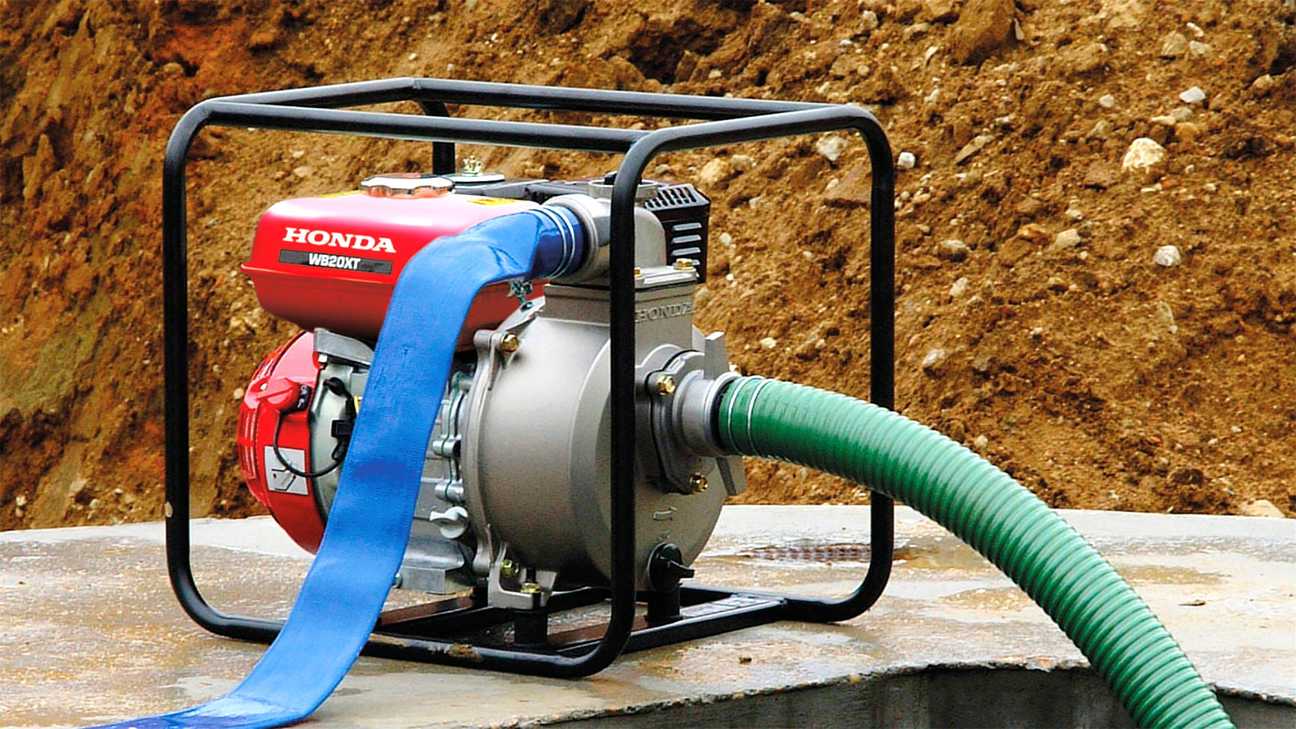 Übersicht ProfiFrischwasserpumpen Wasserpumpen Industrie Honda
