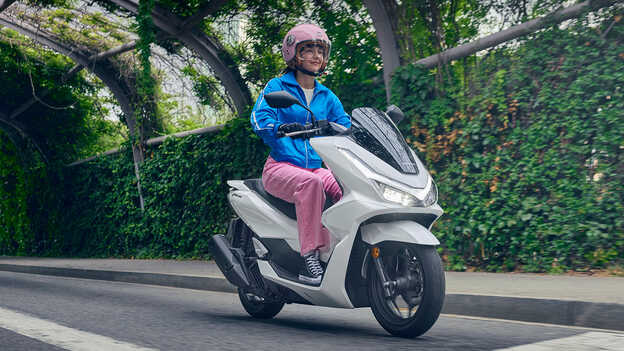 Dax 125, Nahaufnahme Reifen