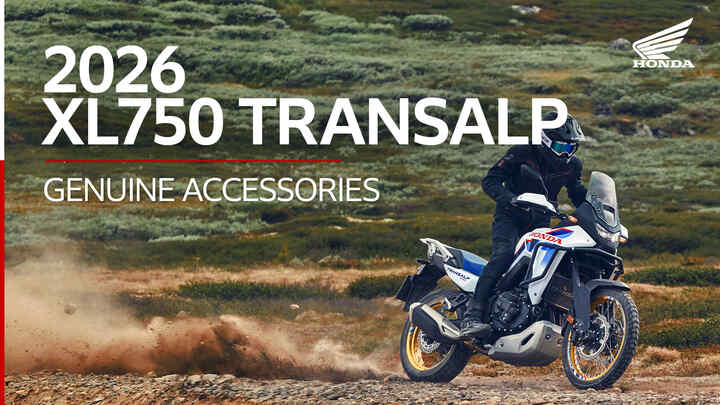 2026 XL750 Transalp Genuine Accessories