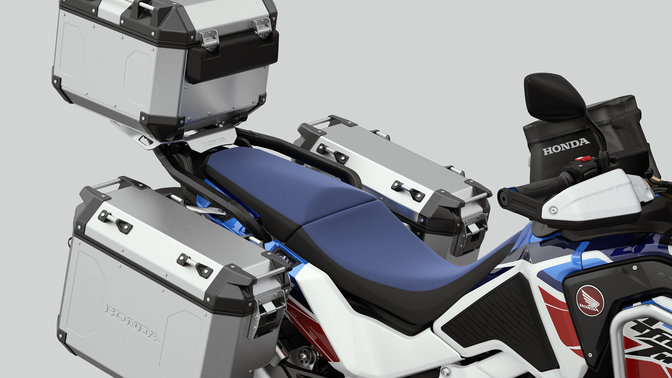 Koffer aus Aluminium für die Honda Africa Twin Adventure Sports