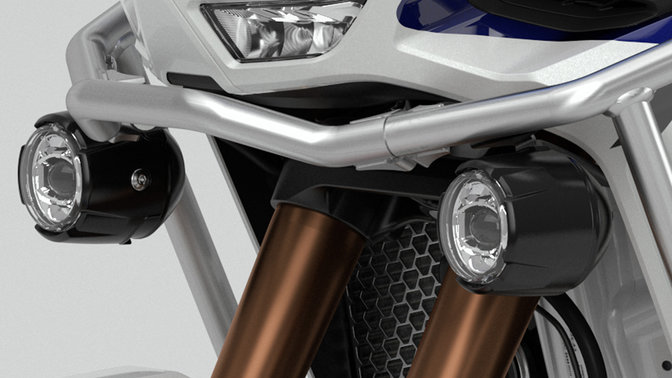 LED-Nebelscheinwerfer der Honda Africa Twin Adventure Sports