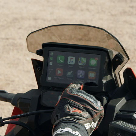 Honda Africa Twin Adventure Sports, Nahaufnahme des TFT-Displays