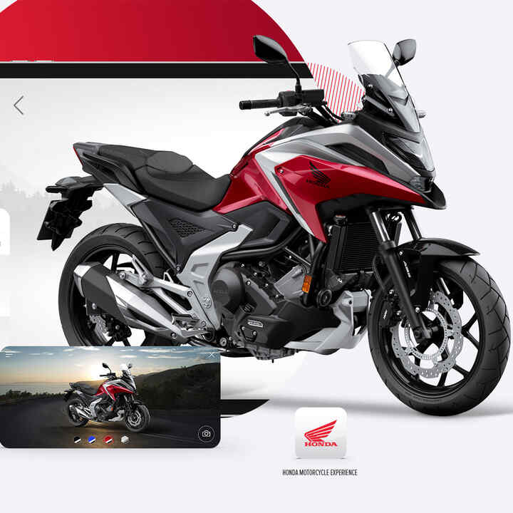 „Honda Motorcycles Experience“-App mit NC750X