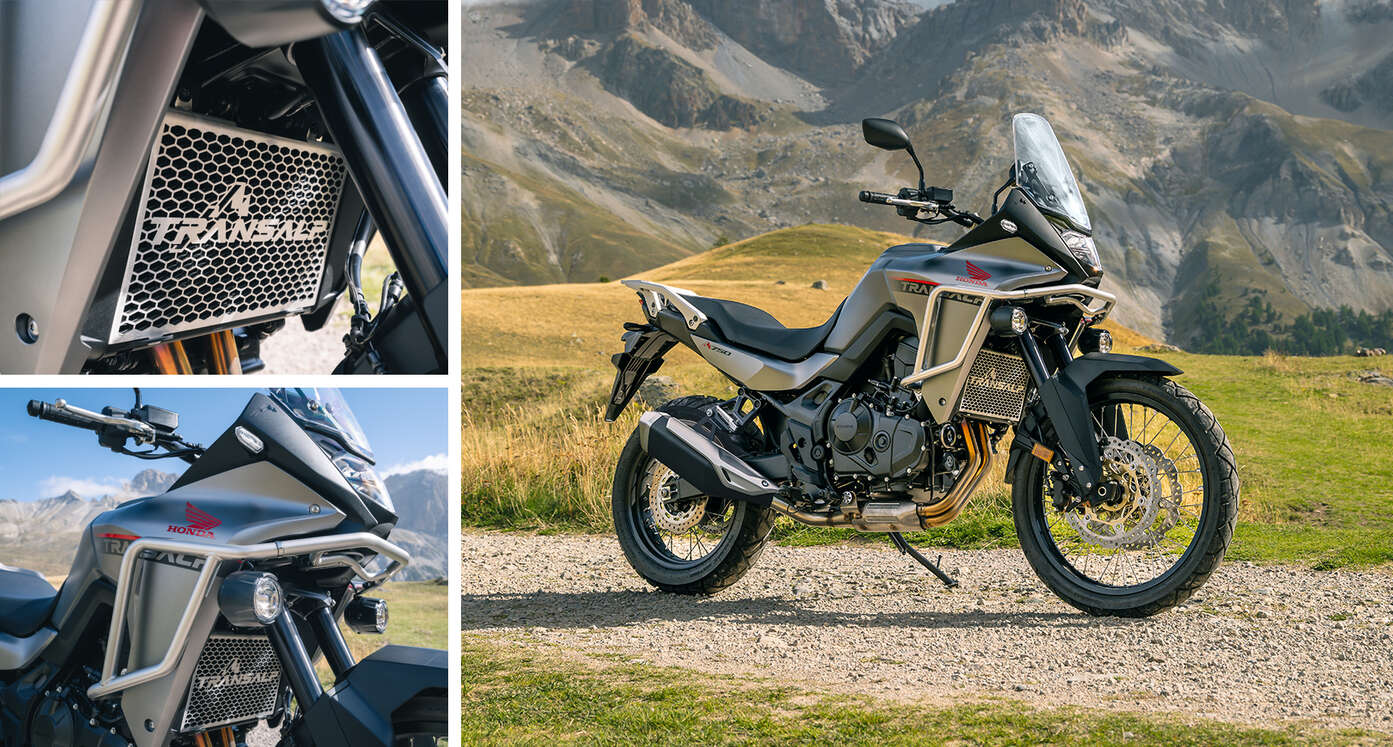 Zubehör und Koffersysteme für die Honda Transalp 750