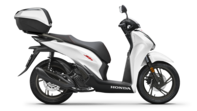 SH125i Smart Top Case 2024 Matte Pearl Cool White Sport