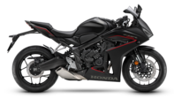 CBR650R E-Clutch 2024 Matte Gunpowder Black Metallic