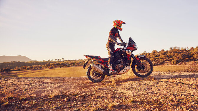 Honda CRF1100L Africa Twin im Gelände