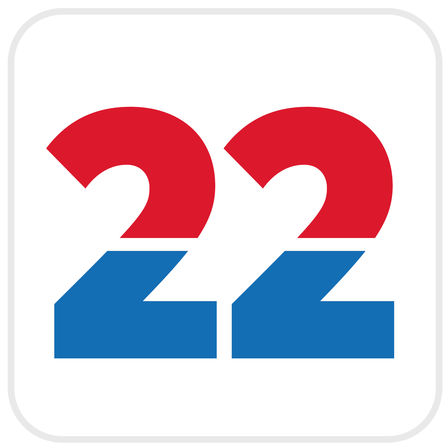 Logo „22“.