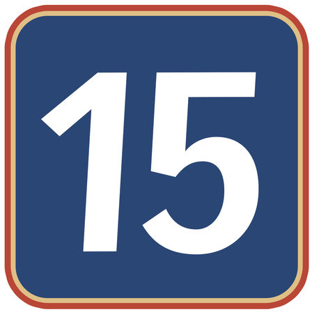 Logo „15“.