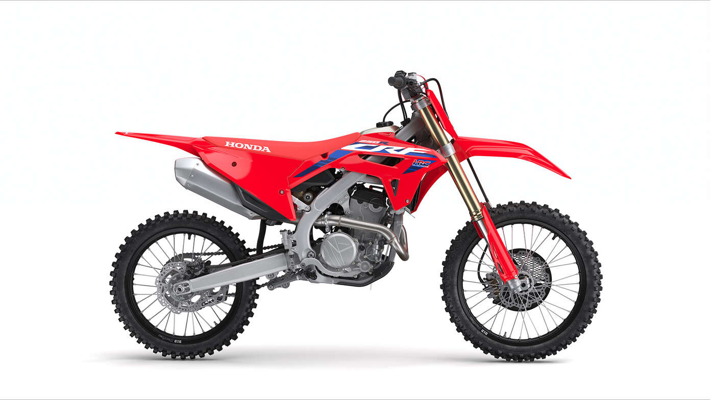 Honda – CRF250R – Schnittiges, leichtes Chassis