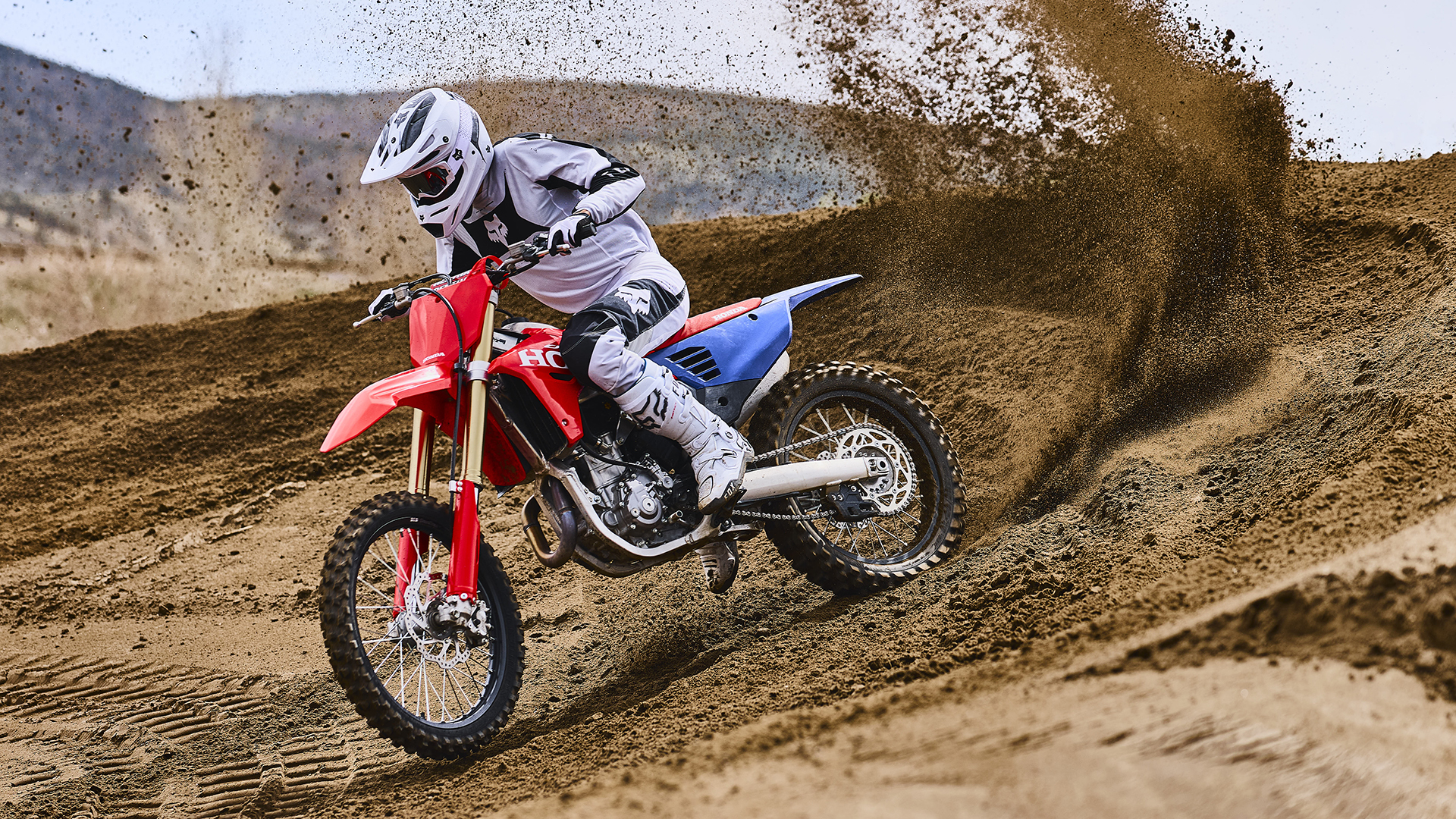 CRF450R, dreistufige Honda Selectable Torque Control (HSTC)
