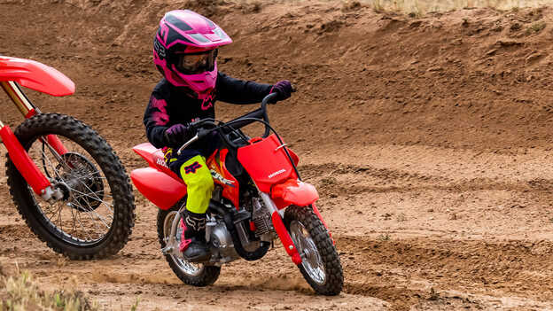 Honda CRF50F, Viertaktmotor mit 49 cm³