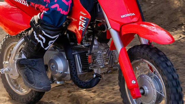 Honda CRF50F, Erhöhte Sicherheit