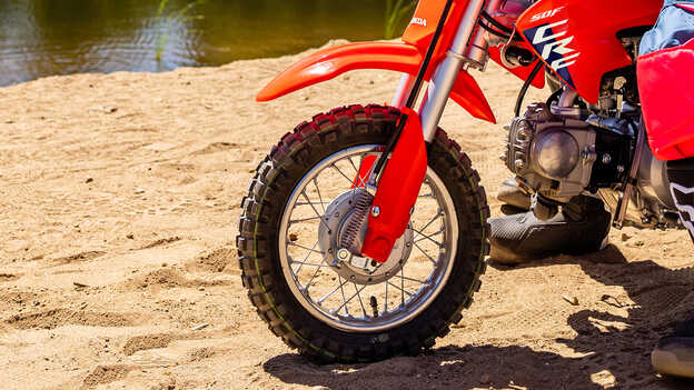 Honda CRF50F, Einfaches Handling