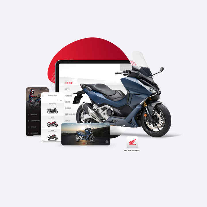 „Honda Motorcycles Experience“-App mit Forza 750