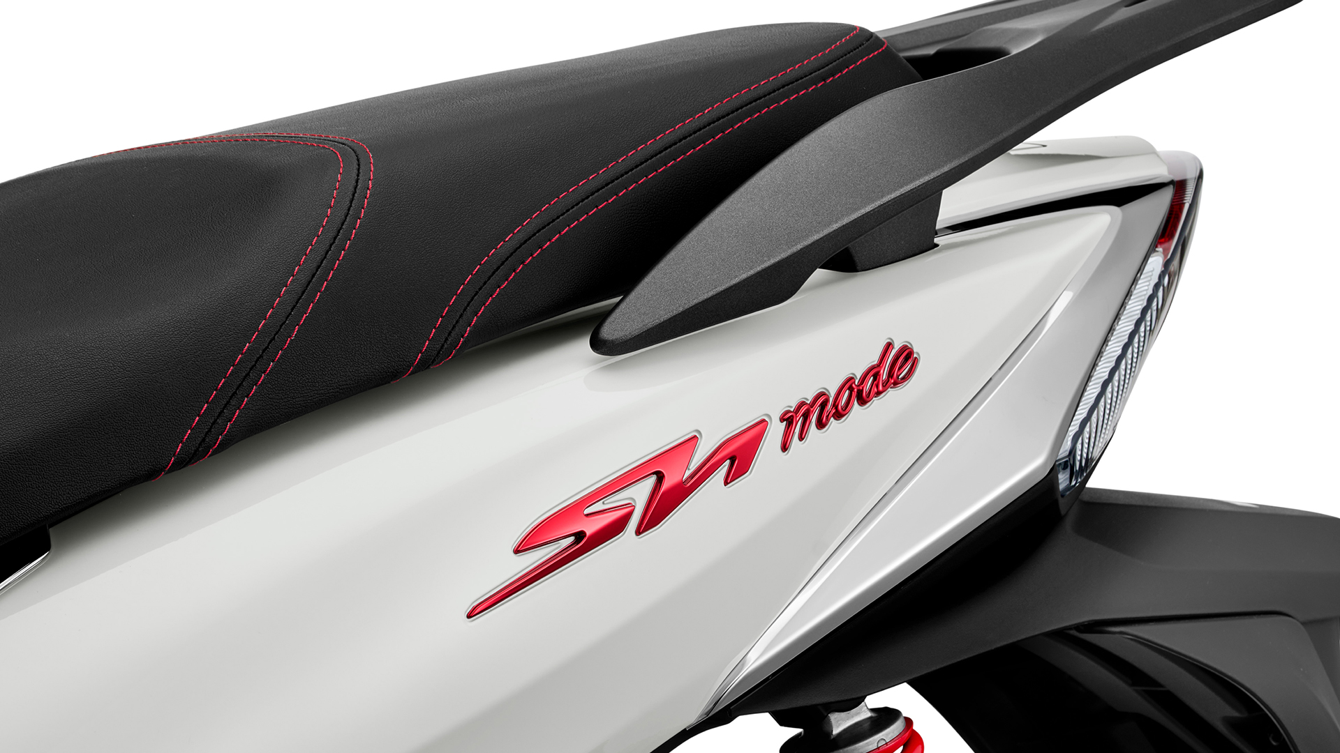 SH Mode 125, 3/4-Heckansicht des Rahmens