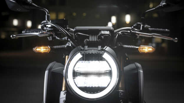 Beleuchtungssystem der CB650R.