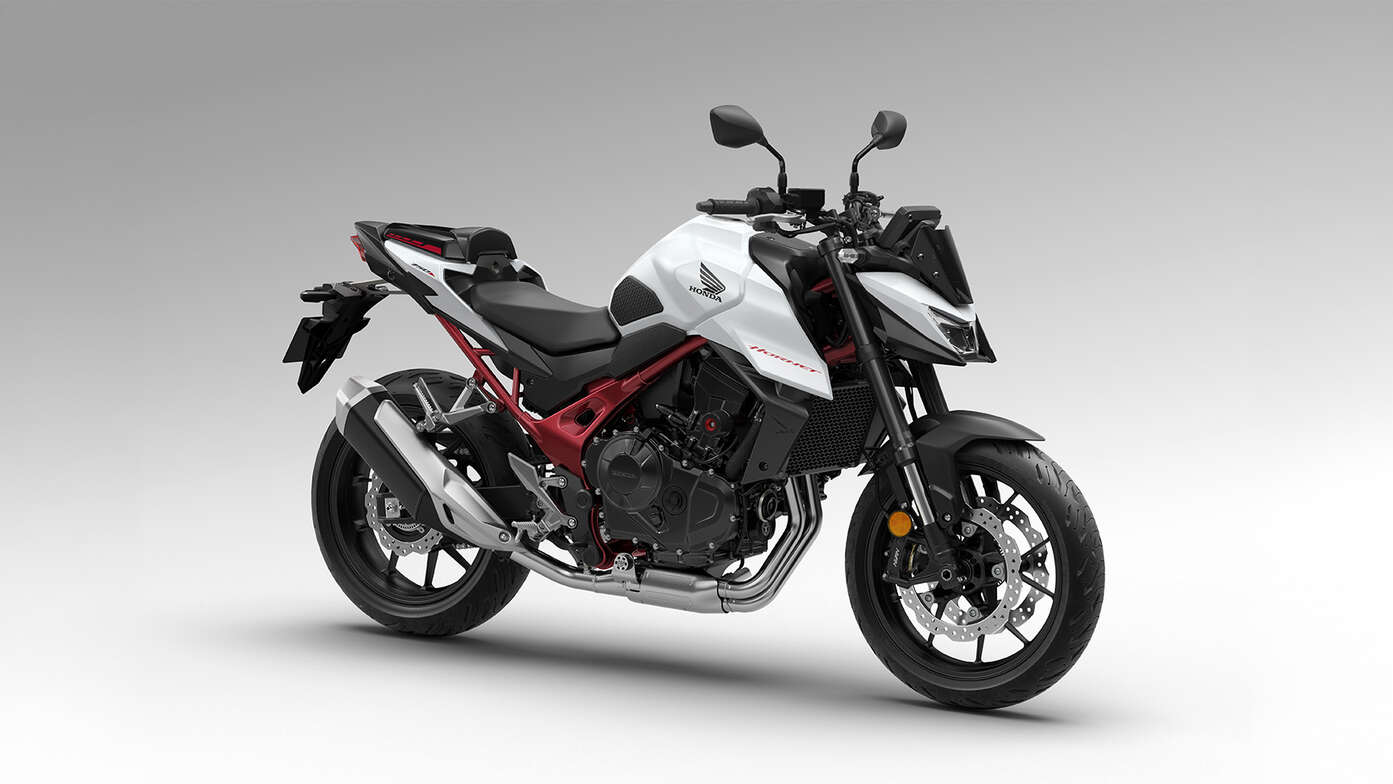 Honda CB750 Hornet mit Sport-Paket.