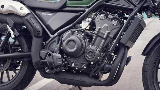 Honda CL500 Assist-/Slipper-Kupplung.