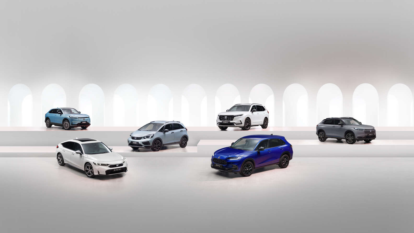 Honda Schweiz-Fahrzeugpalette