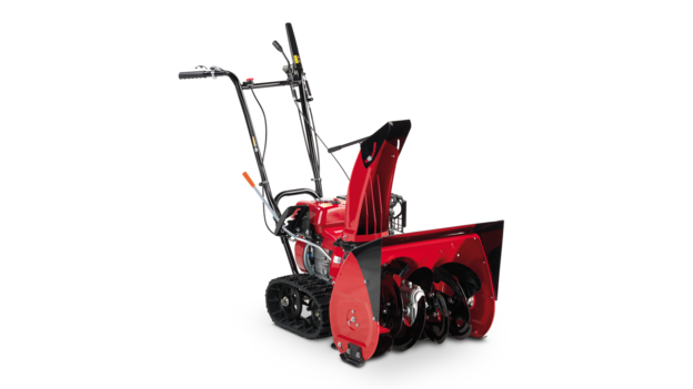 Schneefräse der 6er-Serie, Dreiviertelansicht, nach rechts-zeigend.