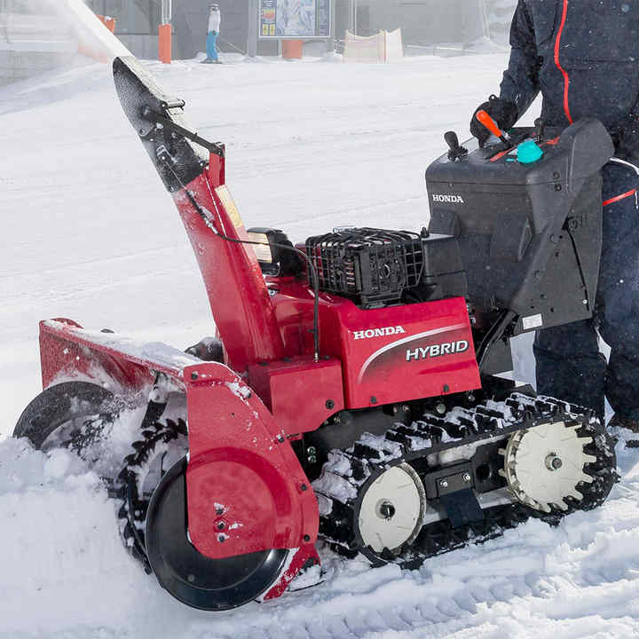 Ubersicht Hybrid Produktpalette Schneefrasen Honda