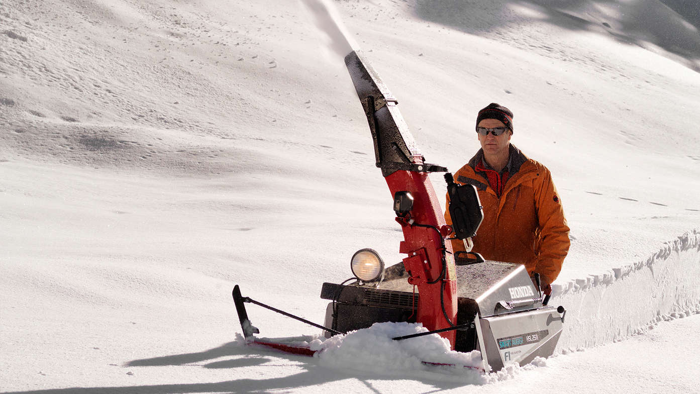 Honda Schneefräse, Einsatz nach Modell, Schneeumgebung.