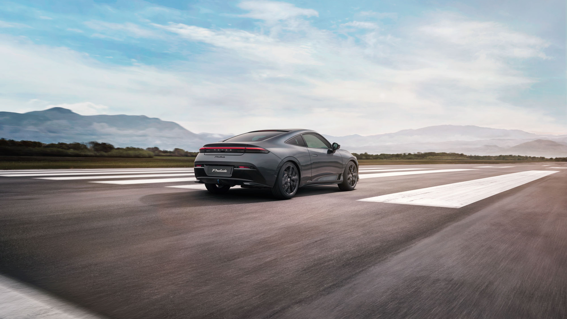 Der neue Honda Prelude auf der Rennstrecke