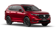 Honda CR-V e:PHEV Plug-in-Hybrid in Rot, Dreiviertelansicht