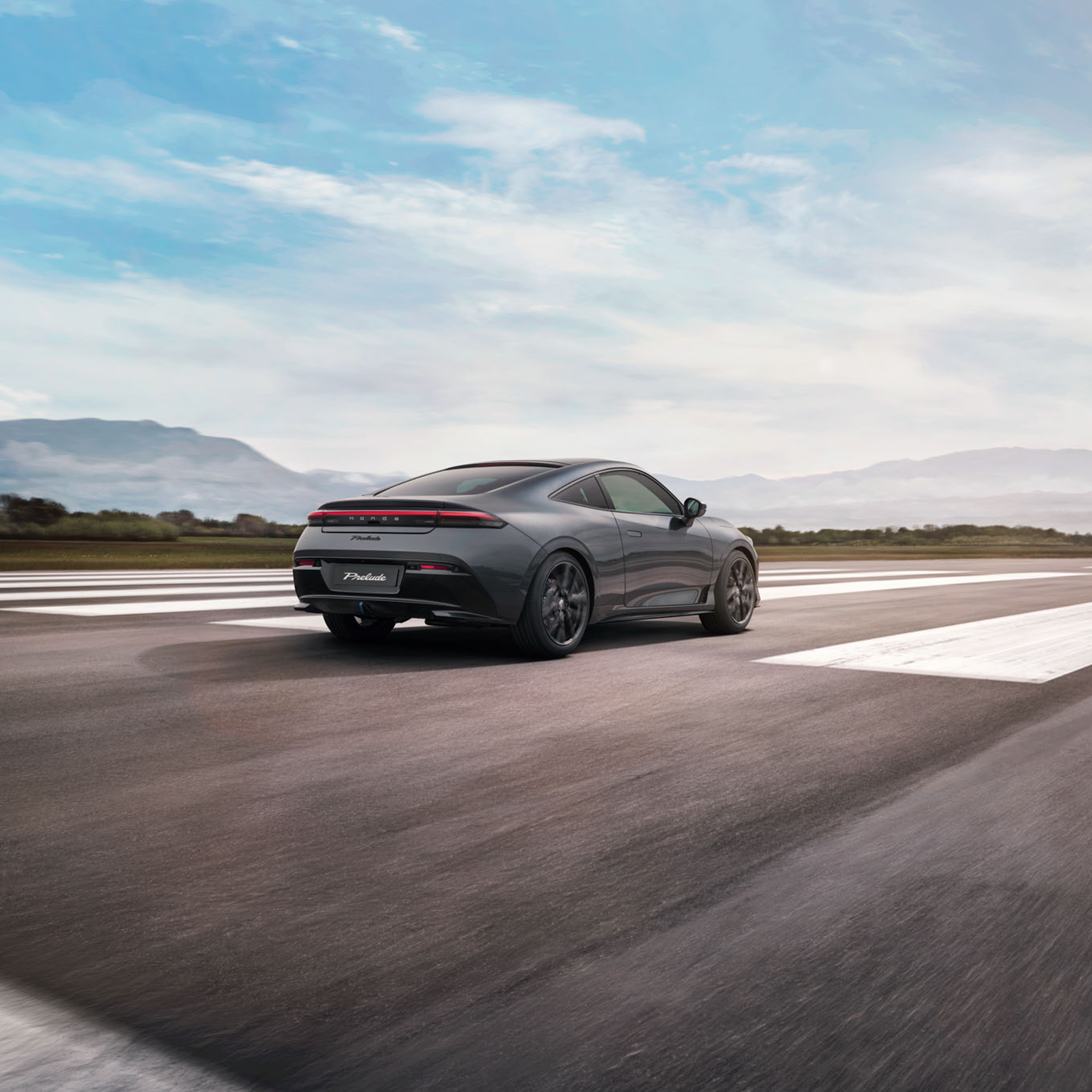 Der neue Honda Prelude auf der Rennstrecke