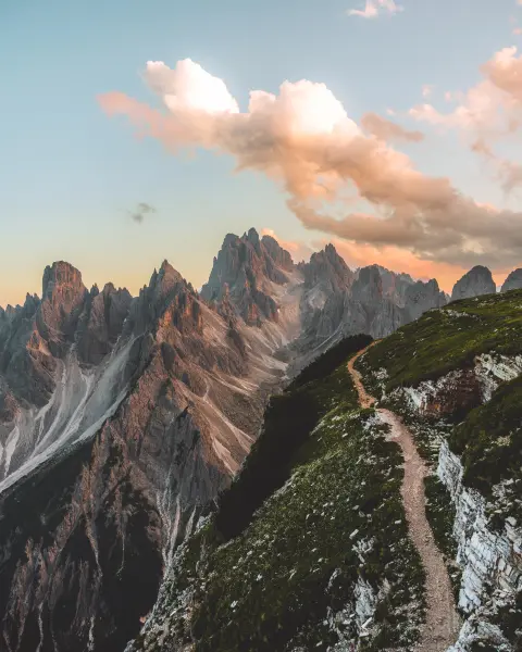 HR-V-Roadtrip in die Dolomiten mit Blick auf die Tre Cime