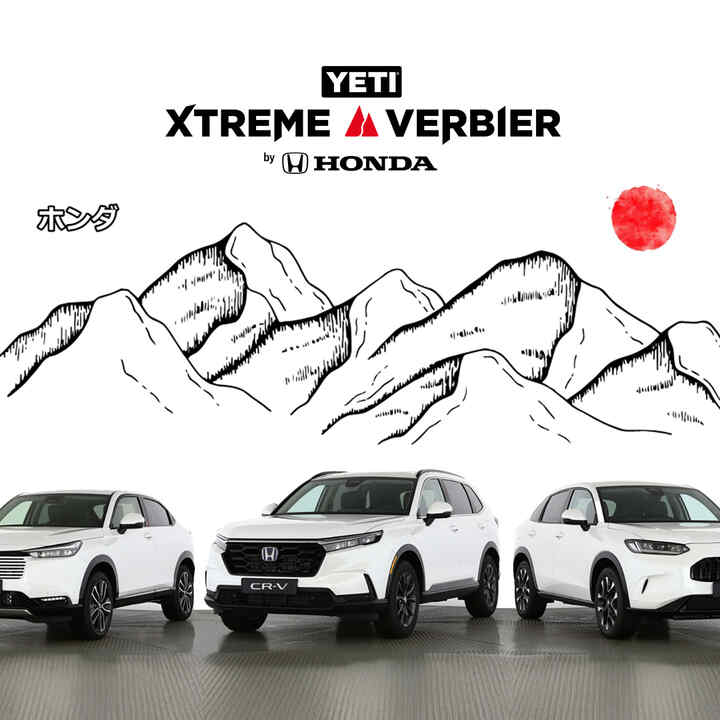 HR-V, ZR-V und CR-V Sonderedition Xtreme Verbier