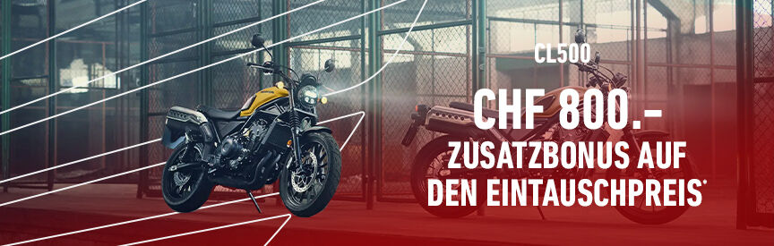 Honda CL500 promo